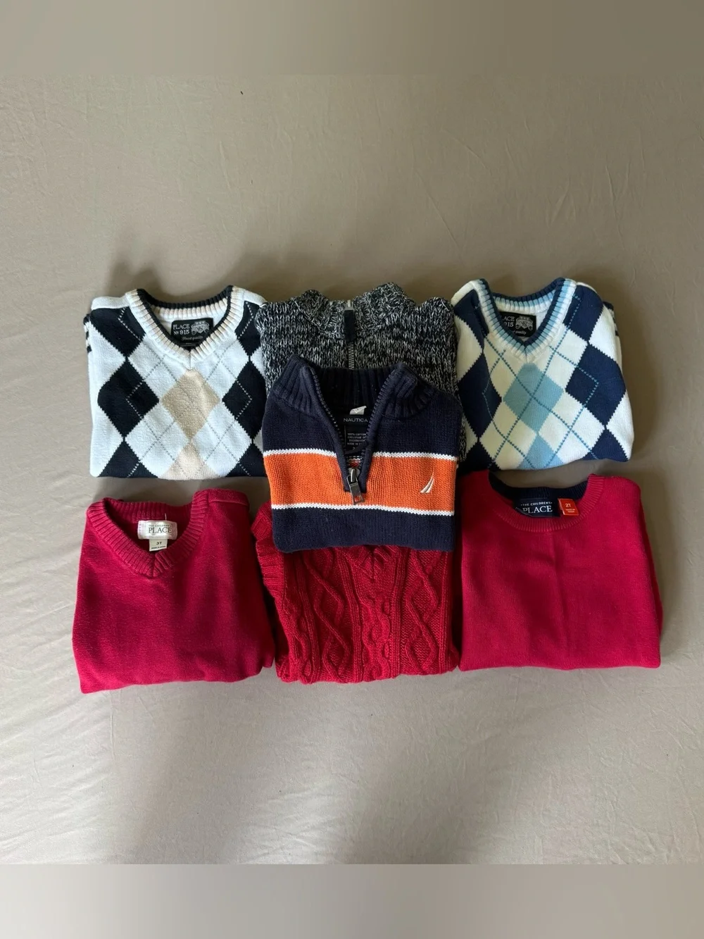 Toddler Boys Classic Fall Knit Sweater Bundle